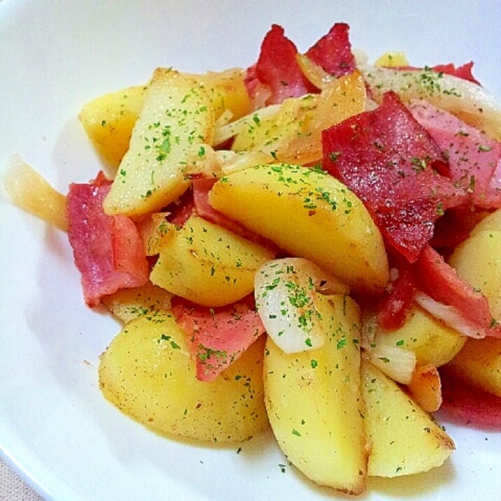 ✿カレー風味で夏向き❤簡単ジャーマンポテト❤